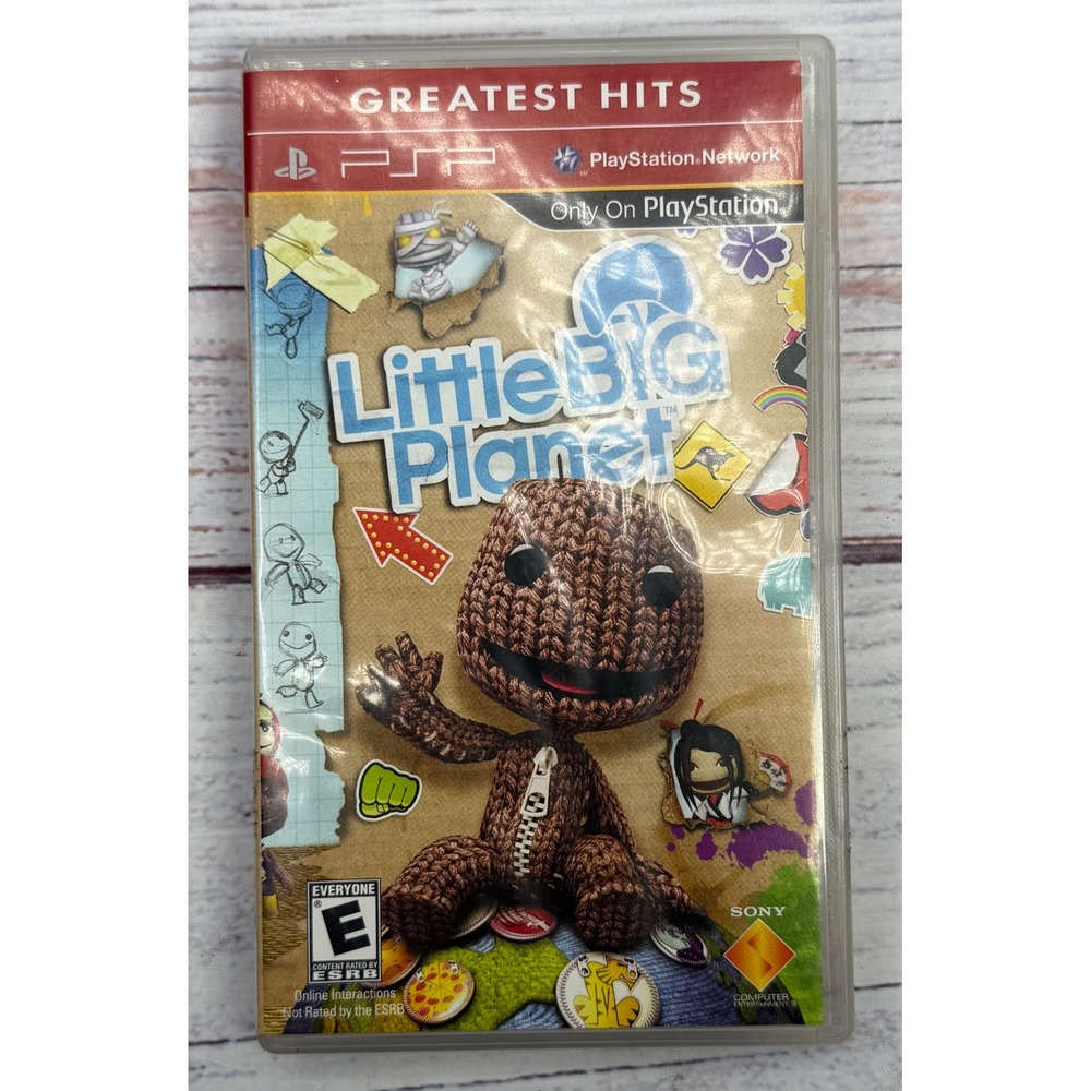 LittleBigPlanet Sony PSP Greatest Hits Complete CIB